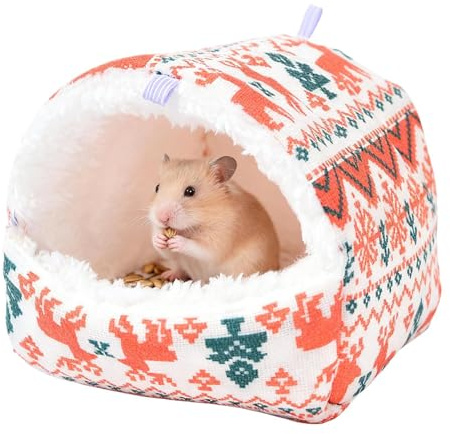 Per Animali Di Piccola Taglia Casa In Peluche Calda E Appendibile
