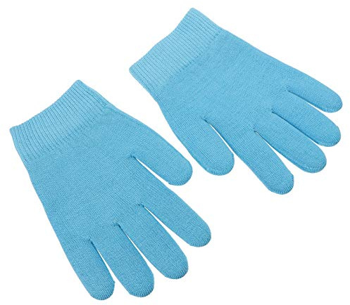 Hohopeti Guanti Idratanti in Gel di Cotone per Mani Guanti Notte di Cotone per Riparare la Secchezza e Rendere le Mani Lisce