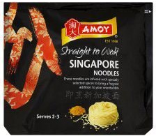 Amoy Straight To Wok Singapore Noodles 2 X 150G