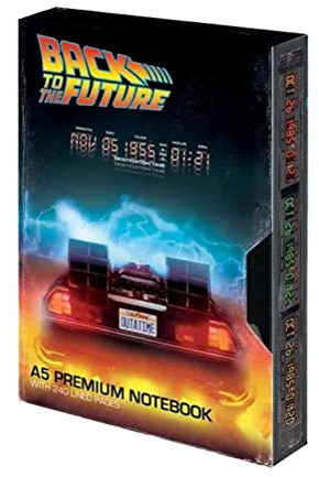 Retour Vers Le Futur - Carnet de notes A5 Premium (Great Scott) VHS