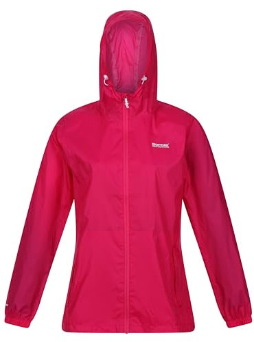 Regatta Pack-It III Waterproof Breathable Shell Hooded Jacket with Zipped Pockets