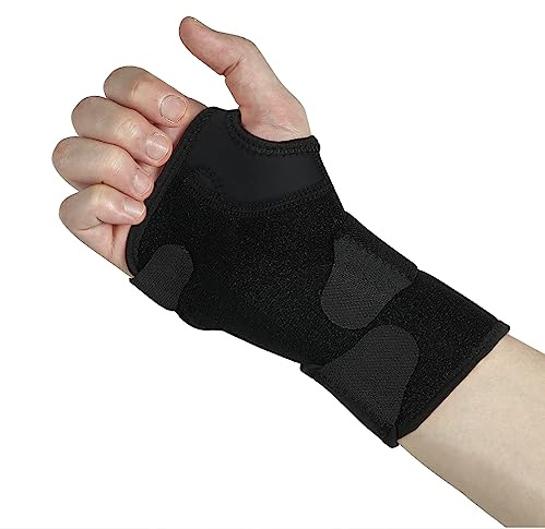 NuCamper HandgelenkstÜTze Mit 2 MetallbÜGeln Ergonomisch Geformter Handgelenkschiene, Atmungsaktive Handgelenkschoner FÜR Arthritis, SehnenentzÜNdung, Verstauchungen Und Schmerzlinderung