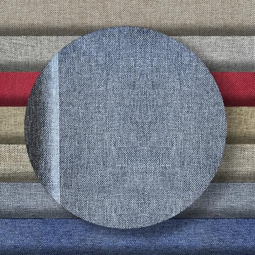 Polsterstoff 2x1,40 M. Polsterstoff Möbelstoff Meterware. Stoff für Sofa, Sessel, Kissen. Reißfest und Widerstandsfähig. Canvas Fabric Decorative (Farbe Ozeanblau)