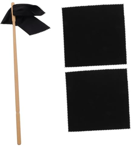 BESPORTBLE Flötenreinigungsstab Mit Tüchern Zur Pflege Von Flöten Wiederverwendbar Für Instrumentenreinigung