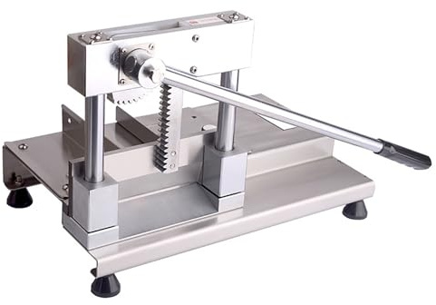 Commercial Manual Meat Slicer and Bone Cutter, Heavy-Duty Food Slicing Machine for Beef, Mutton, Vegetables, Ideal for Restaurants and Butchers