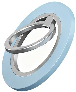 Magnet Fingerhalterung ,Bogoro Handy Ring Halterung,Handy Fingerhalte,Smartphone Ringhalterung,Ringhalterung Ständer,mit iPhone 17, 16, 15, 14, 13, 12 Pro Max.(Blau)