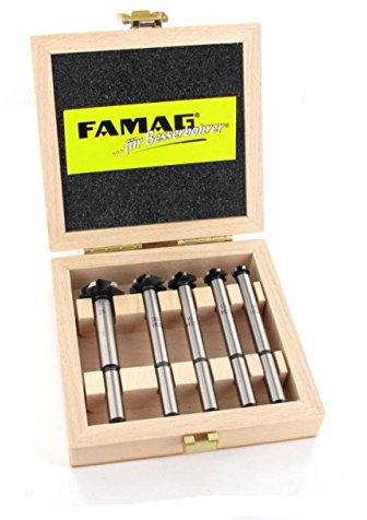 FAMAG Krauskopfversenker-Satz 5-teilig Metall Set 10, 13, 16, 20, 25mm
