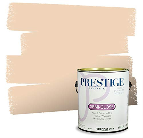 PRESTIGE Interior Paint and Primer in One, Orange Tart, Semi-Gloss, 1 Gallon