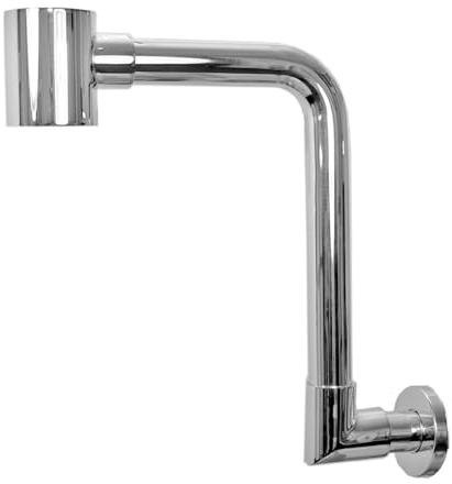 NEG Design Raumspar-Siphon NX62R Universal Geruchsverschluss mit praktischer Reinigungsöffnung (1 1/4 AG x 32mm)