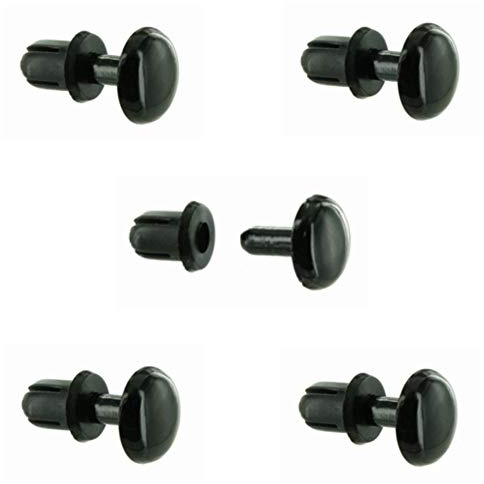 Cyclingcolors - 5 x Rivetti per tessuti artificiali per auto