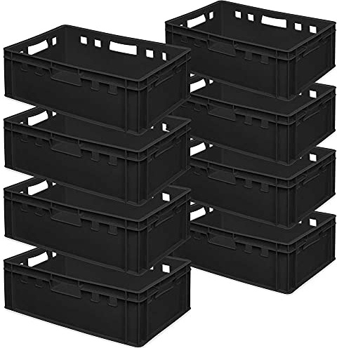 BRB 8x Fleischkasten E2, LxBxH 600x400x200 mm (schwarz)
