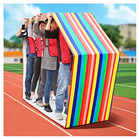 Field Day Game Playing Run Mat, Erwachsene Kinder Familienspiele Outdoor-Aktivitäten Geburtstagsfeier Fun Games Run Mat (Size : Kids-8M)