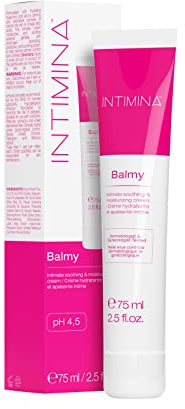 INTIMINA Balmy - Vaginale Bodylotion und Gleitcreme, beruhigende, hydrierende Intimcreme