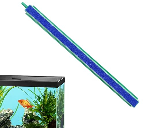 Aquarium-Luftsprudler-Stein | Sauerstoffblasenstreifen - Passt sich an eine 4-mm-Trachea-Sauerstoffpumpe mit einem Anschluss an – Belüfterstein für gelösten Sauerstoff für Teiche und Aquarien Vesone