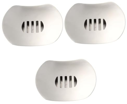 Ciieeo 3pcs Stainless Steel Flying Saucer Soap Dish Double Layer Soap Holder for Bathroom Round Drainage