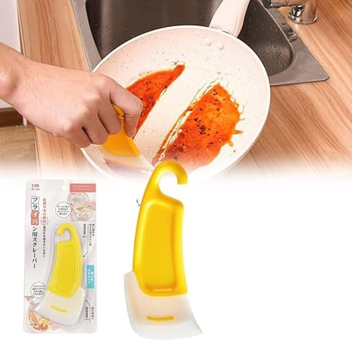 Kitchen Food Grade Silicone Spatula - 2024 Food Grade Silicone Rubber Spatula Set Kitchen Utensils - Flexible Silicone Spatula Mini Spatula Non Stick Scraper (1, Yellow)