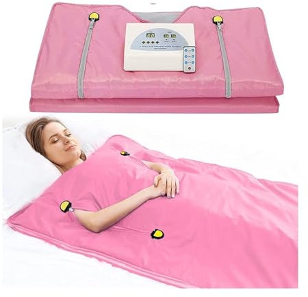 Couverture de sauna,sauna portable pour la maison, Chauffage de perte de poids imperméable de couverture de Sauna infrarouge, couverture de Sauna amincissante professionnelle for le Salon de beauté de