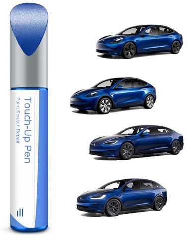 (PPSB) Deep Blue Metallic Tesla - Pennarello per vernice fai da te con colori coordinati per modello 3/Y/S/X