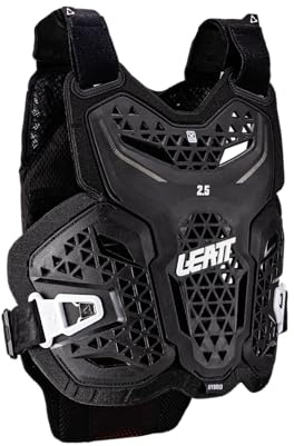 LEATT Pettorina 2.5 Hybrid Junior #S/M 134-146cm Nero