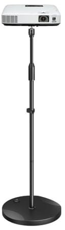 MIROOOO Soporte para Proyector Soporte for proyector de pie for el hogar, mesita de Noche, Escritorio, cámara de vigilancia, Estante telescópico de elevación Trípode para Proyector