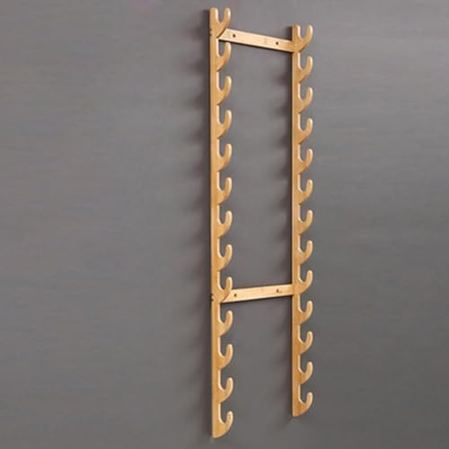 Espositore da parete per spada e arco, scaffale multistrato per riporre armi organizzate e decorazioni eleganti