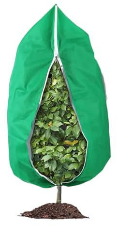 Coperture Per Piante – Tessuto 80x100 Cm Resistente Alle Intemperie, Protezione Antigelo Per Esterni, Cordoncino Per Alberi Da Frutto, Arbusti, Verdure | Protezione Invernale Per Cortile, Patio,