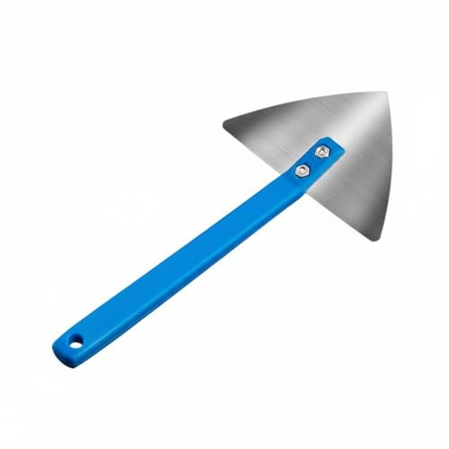 KiBcsLic Cazzuola per Angoli Interni Ed Esterni Durevole Attrezzo per Angoli Interni Ed Esterni Facile da Usare Utensili Manuali per Professionisti, Cantiere, Hd Concavo 1PC