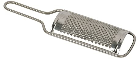 Kelomat, 2426-047, Reibe rund klein 9cm, Edelstahl KELOMAT KÜCHENHELFER, LBH 2.7x5.5x29.5cm, Gew. 0.103kg