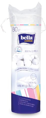 Bella Bomullsdynor blå (80 stycken)