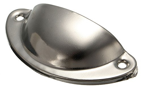 Baogu 10pcs Vintage Schubladengriff Möbelgriffe Muschelgriff Griffmuscheln Griff Silber