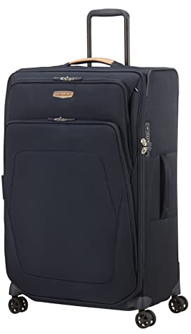 Samsonite Spark SNG ECO - Spinner L, Erweiterbarer Koffer, 79 cm, 124/140 L, Blau (Eco Blue)