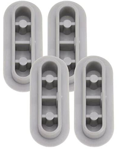 Set di cuscinetti ammortizzanti per sedile del WC, paracolpi ammortizzanti per WC (10 cuscini per sedile)