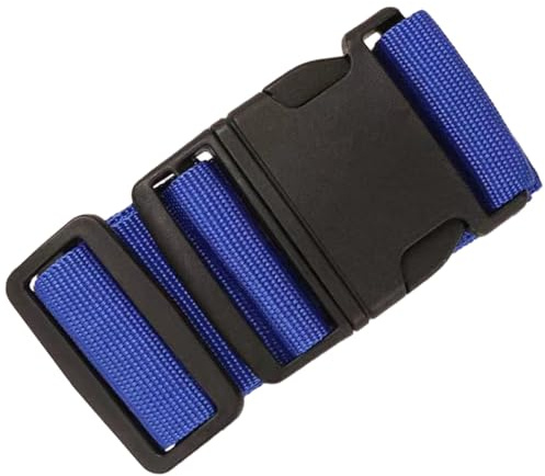 KINDOYO Luggage Suitcase Straps - Travel Accessories Thickened Luggage Belt with Quick Release Buckle, Adjustable Travel Luggage Straps for Suitcase Baggage, Dark Blue, 1 Piece
