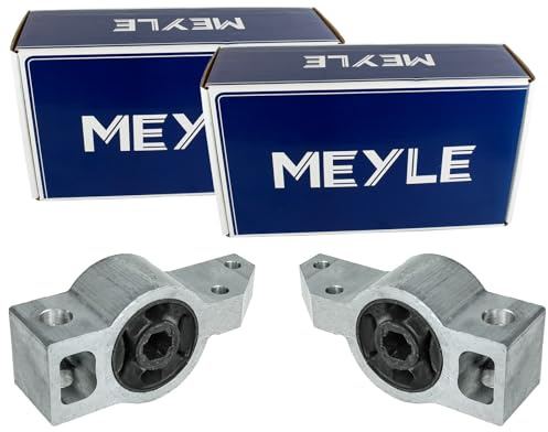 2x Meyle Querlenkerlager Buchsen mit Gummilager | 100 610 0042 + 100 610 0041 passend für A3 Altea