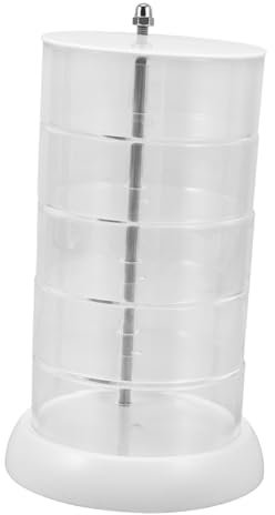 VALICLUD 5-lagige Vitrine Drehbare Aufbewahrungsbox Für Schmuck Spielzeug Haar-accessoires Organizer Für Schreibtisch Zuhause Dekoration