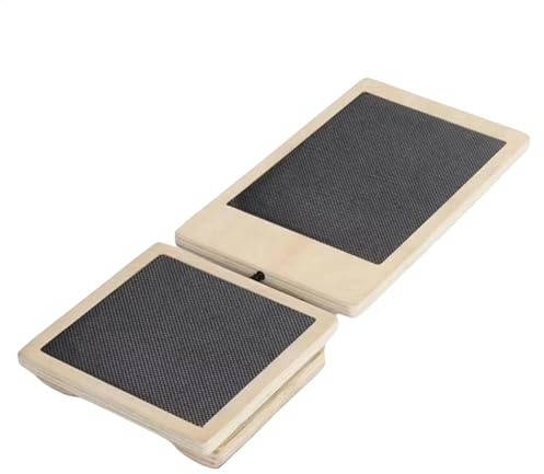 Einfuß-Balance-Board, Holz-Fußstärker, Haltungskorrektur, rutschfestes Wackelbrett für verstauchte Knöchel, Stabilitätsübungen, Balance-Training