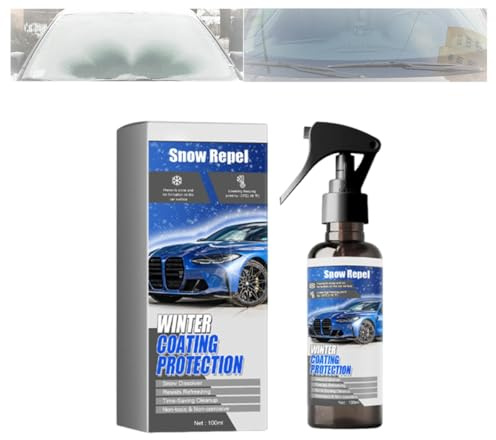Car Windshield Snow Melting Coating Spray, Deicer Spray for Car Windshield, De Icer for Car Windshield, Defroster for Car Windshield, Windshield Deicer Spray (1PCS)