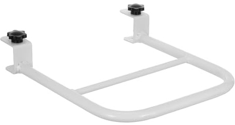 Anneome Barandilla de Cama de Metal para Adultos Mayores y Estudiantes, Barra de Seguridad de Color Claro de 35cm con Bordes Cómodos y Altura Óptima para Dormitorios