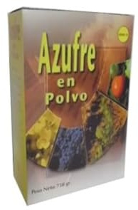 Azufre en polvo abono CE. Caja 12 uds x 750 gr.
