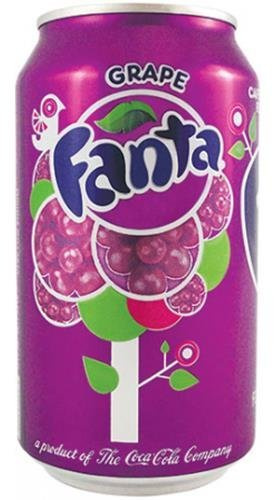 Fanta Grape 12 OZ (355ml) - 24 Cans by Fanta