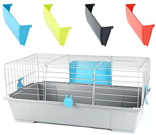 GarPet Kaninchenkäfig innen Indoor Hasenkäfig Meerschweinchen Käfig Hasenstall Kaninchenstall Nagerkäfig