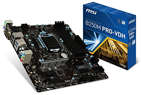 MSI B250M Pro-VDH Carte mère Intel Socket LGA 1151