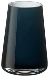 Villeroy und Boch Numa Mini Vase Midnight Sky, 12 cm, Glas, Blau
