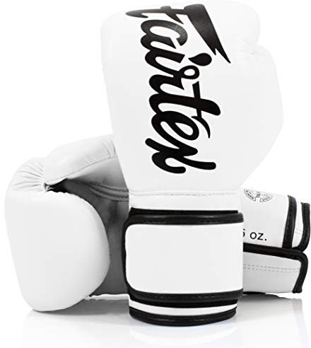 Guantes de Boxeo Fairtex BGV14 de Microfibra para Muay Thai, Hombres, Mujeres y Niños | Guantes MMA, Kickboxing, Gimnasio, Entrenamiento, Ligeros y Amortiguadores