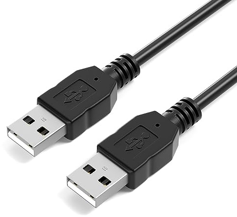 JAMEGA – 3m USB 2.0 Kabel – A-Stecker auf A-Stecker Highspeed Datenkabel