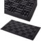rg-vertrieb Fußmatte Gummimatte Schmutzfangmatte Türmatte Gummi Anti-Rutsch Fußabtreter (40x60 cm), Schwarz