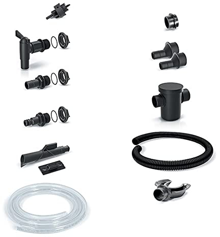 ICANSET 7 Accessories Set for Rain Water Barrels (13 Pieces) - Dimensions (mm) 300 x 55 x 370