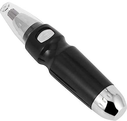 MAGICLULU Elektrischer Nasenhaartrimmer Und Ohrenhaarschneider Ohne Batterie Sicherer Und Schmerzfreier Haarschnitt Für Augenbrauen Gesicht Und Ohren Ergonomisches Design Schwarz