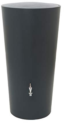 FLORANTIA Regentonne Rainbowl 210 Liter anthrazit
