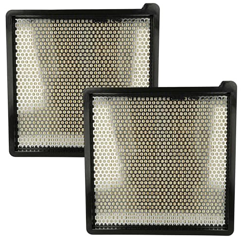 vhbw 2x Flachfaltenfilter kompatibel mit Kärcher KM 75/40 W P Classic | KM 75/40 W P Scheuersaugmaschine, Kehrmaschine - Luftfilter, Ersatz-Filter